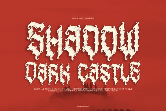 Menda Hixeon | Blackletter Typeface