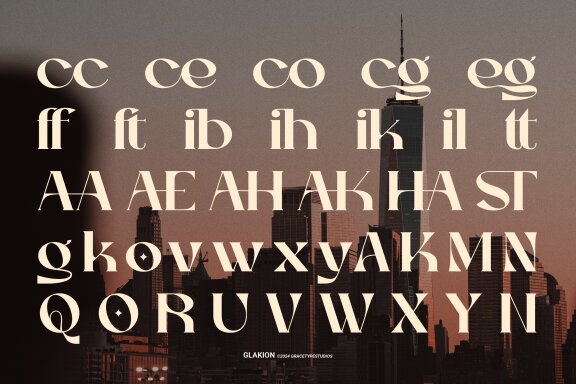 Glakion | Modern Display Serif