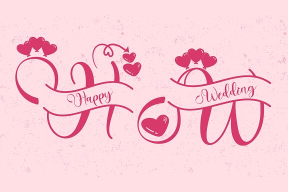 Dainty Valentine Monogram FREE Font