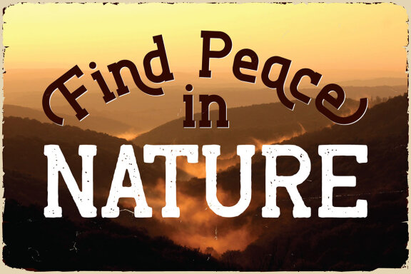 Outdoors Vintage Label Font