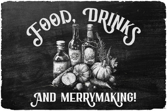Old Tavern Vintage Label Font