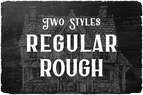 Old Tavern Vintage Label Font