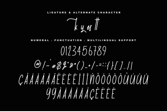 Dansols Avenquor Handwritten Font