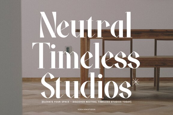 Fiably Manor | Modern Display Serif