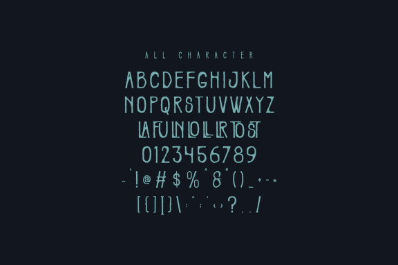 Launitz Decorative Display Font