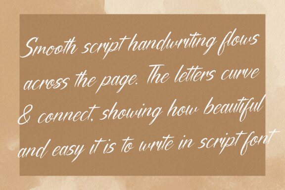 Yonella | Handwritten Solid Script