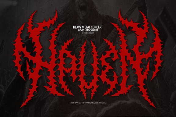 Doxen Sunhera | Death Metal Font