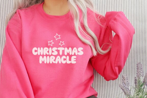 Christmas Miracle - Cute Bubble Font