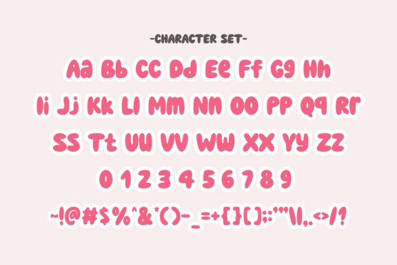 Christmas Miracle - Cute Bubble Font
