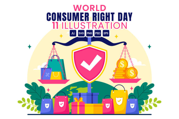 11 World Consumer Rights Day Illustration