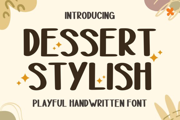 Dessert Stylist - Cute Handwritten Font