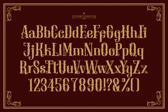 Belion Radego | Victorian Typeface