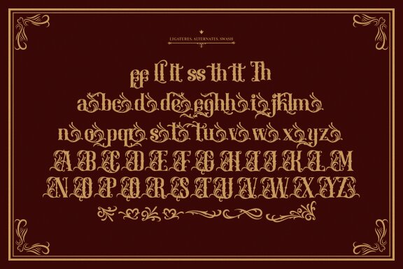 Belion Radego | Victorian Typeface