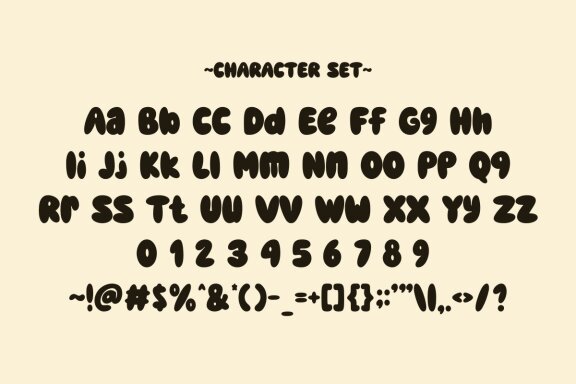 Silent Night - FREE Bubble Font