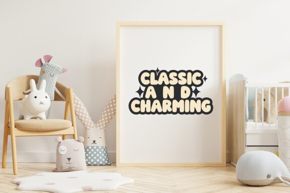 Vintage Charm - Retro Bubble Font