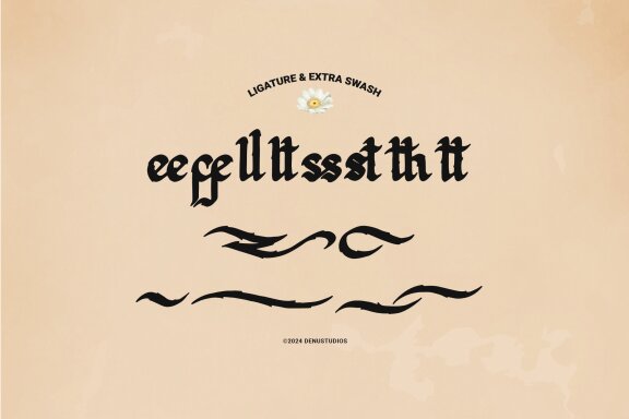 Secrilka | Blackletter Typeface