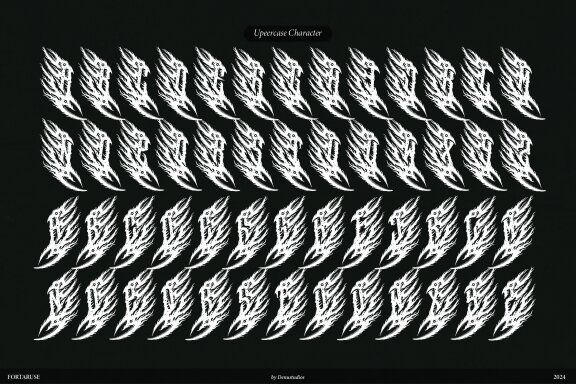 Fortaruse | Death Metal Font