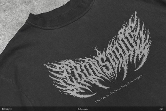 Fortaruse | Death Metal Font