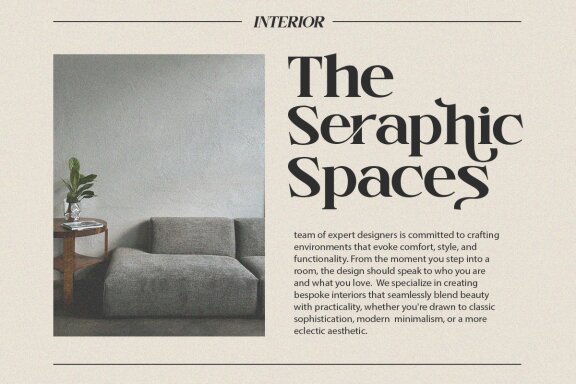 Coralith - Luxury Serif Typeface