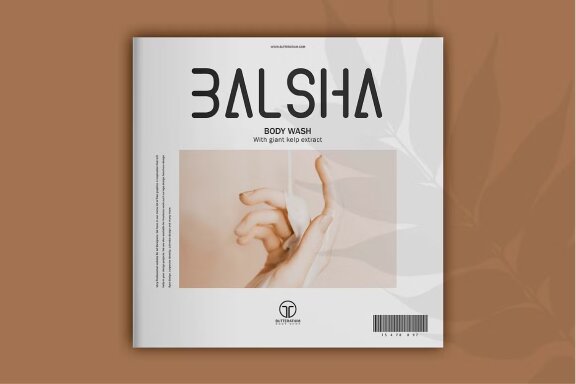 Muspha - Stencil Display Font