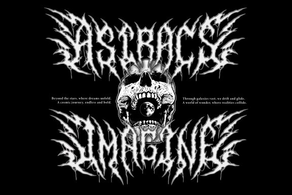 Morbion Necross | Death Metal Font