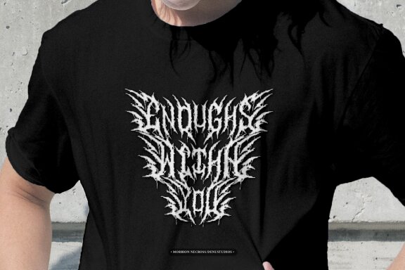 Morbion Necross | Death Metal Font