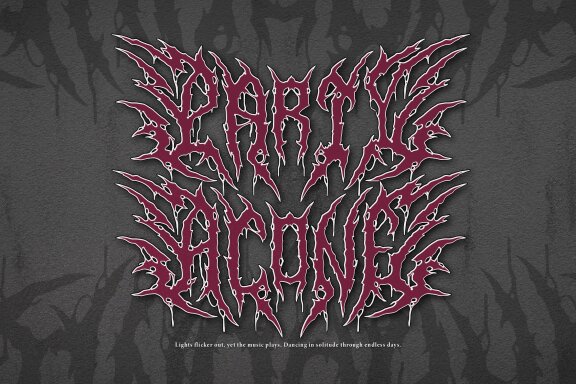 Morbion Necross | Death Metal Font