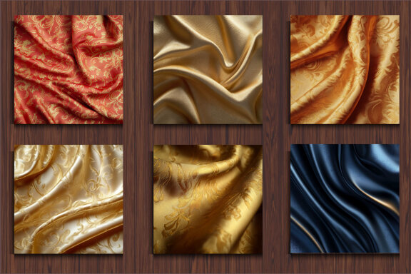  Abstract Silky Fabric Background