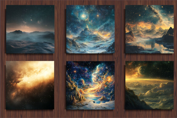 Celestial Dreamscape Backgrounds