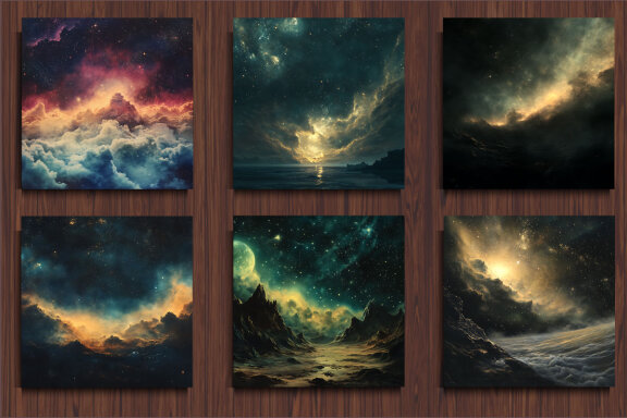 Celestial Dreamscape Backgrounds