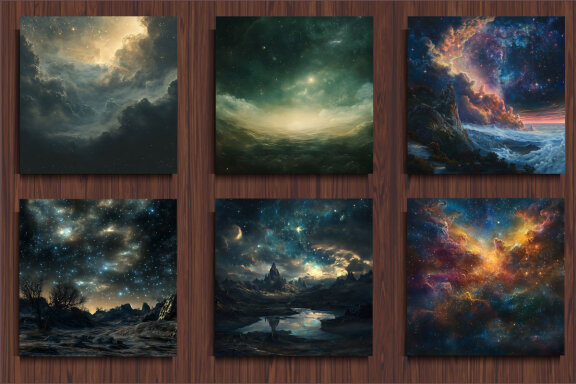 Celestial Dreamscape Backgrounds