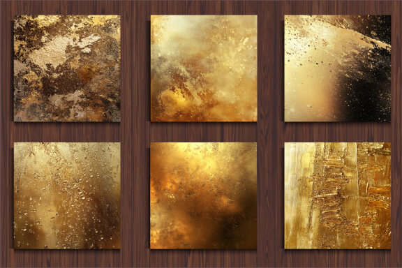  Gold and Glittery Textured Backgrounds