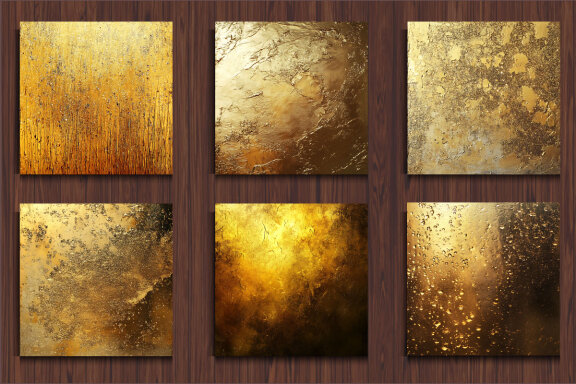  Gold and Glittery Textured Backgrounds