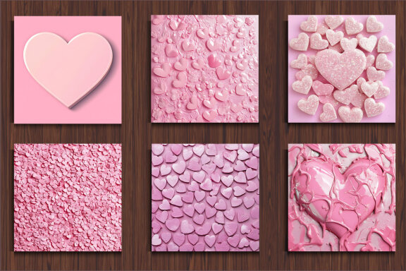 Pink Valentine Background