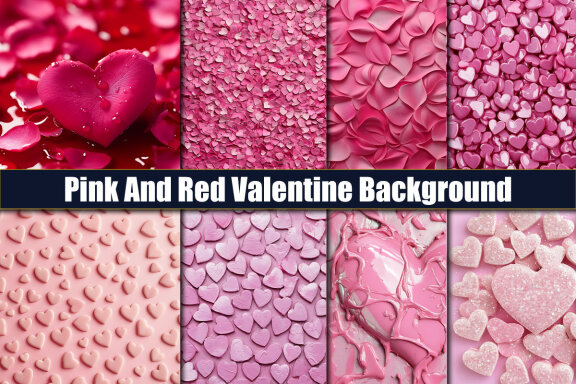 Pink Valentine Background