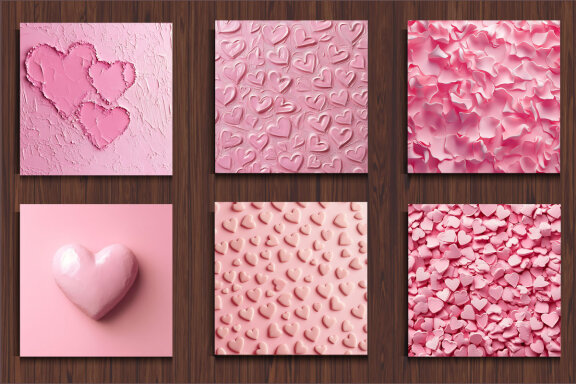Pink Valentine Background