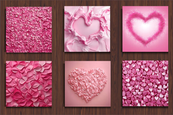 Pink Valentine Background