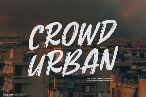 Carena Hopen | FREE Brush Font