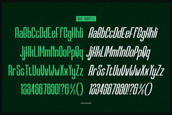 Buckjack | Condendsed Sans Serif
