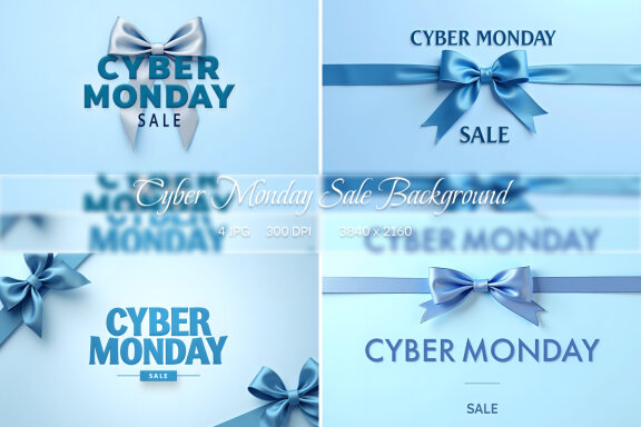 Cyber Monday Sale Background