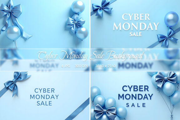 Cyber Monday Sale Background