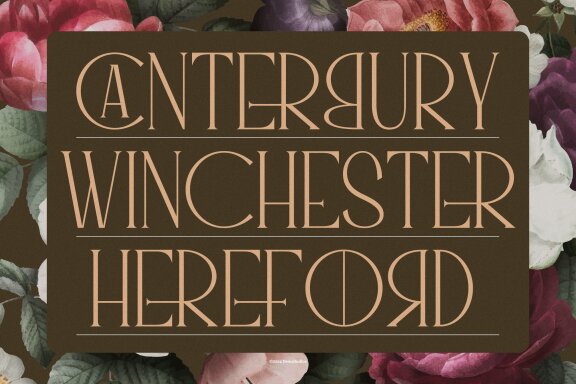 Archine Eamore | Fancy Classic Serif