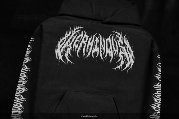 Vexyschou | Death Metal Typeface