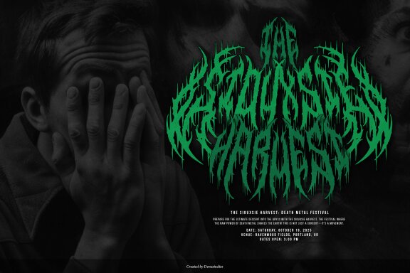 Vexyschou | Death Metal Typeface