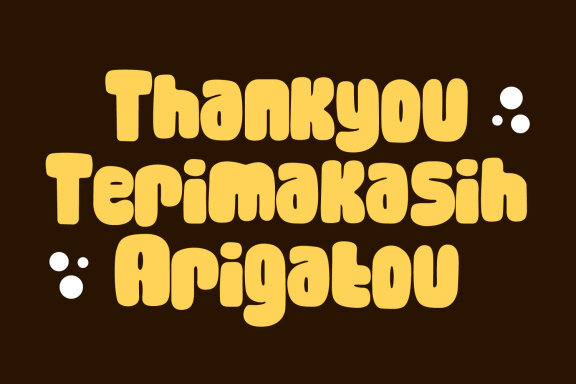 Sweet Banana Display Font