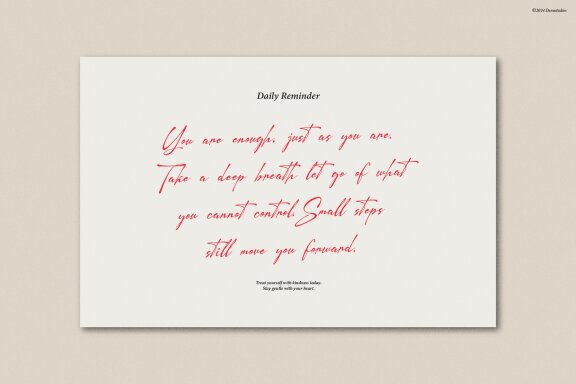 The Baethmy | Handwritten Script