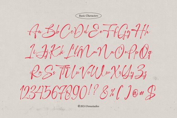 The Baethmy | Handwritten Script