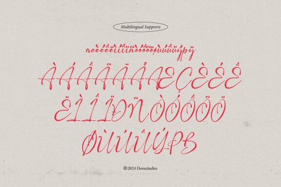 The Baethmy | Handwritten Script