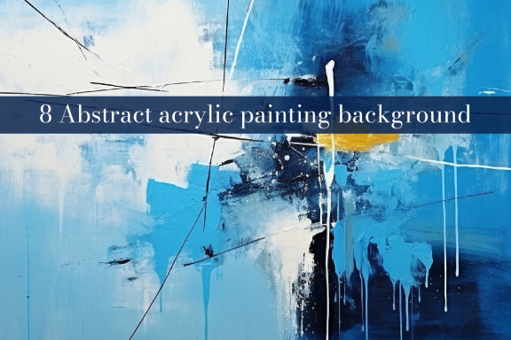 Abstract acrylic painting background