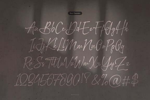 Nefanthy | Handwritten Script Font